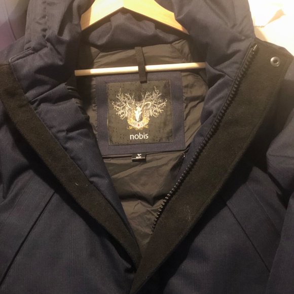 Nobis Heritage Parka Navy - Picture 3 of 5